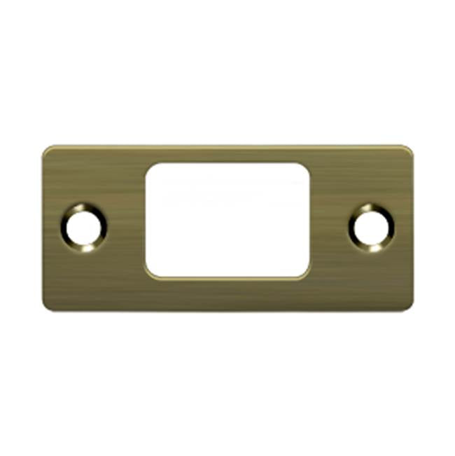 Deltana SP2753U Strike Plate, Deadbolt, 2-3/4 x 1-1/4