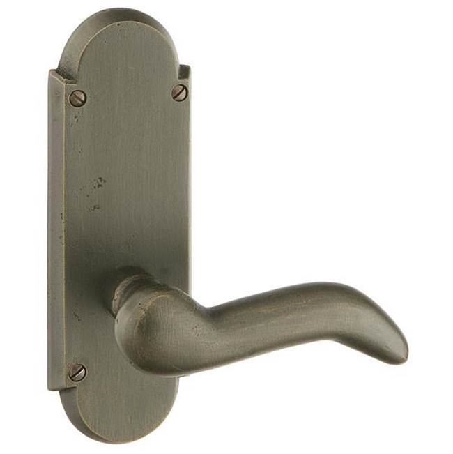 Emtek 7057HT Dummy Pair , Sideplate Locksets No.5 Non-Keyed 7-1/4" , Hampton Knob - Parent