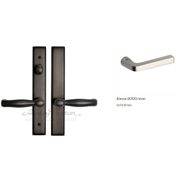 Ashley Norton SQEG4.8300.55.R.8 Alessa US Lever Low Entry - Dark Oil Rubbed