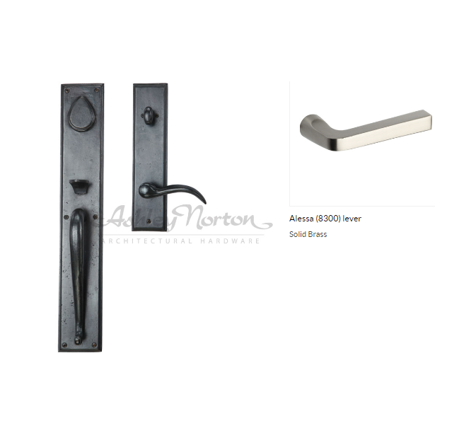 Ashley Norton SQTUB.8300.50.R.8 Alessa GxL Entry - Dark Oil Rubbed