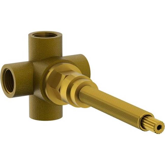 Watermark SS-VCWD3 1/2" Wall (Tile) Stop +3 Way Diverter In One