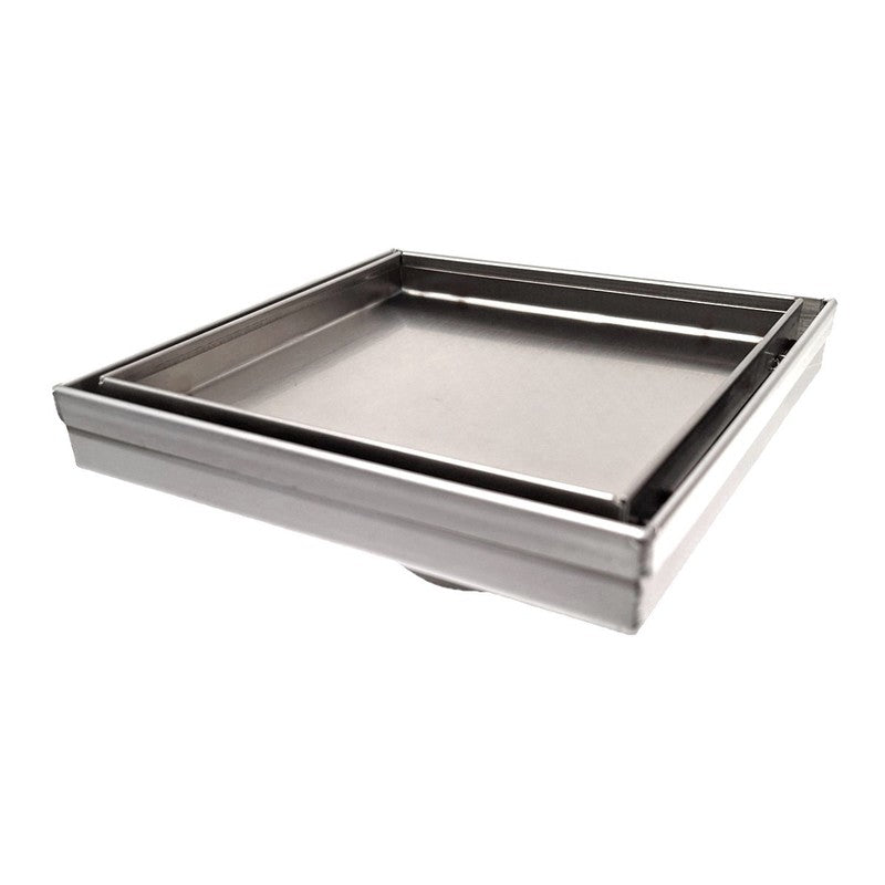 SereneDrains SSD-TIS-6 Invisible Flange 6" Finishless Drain