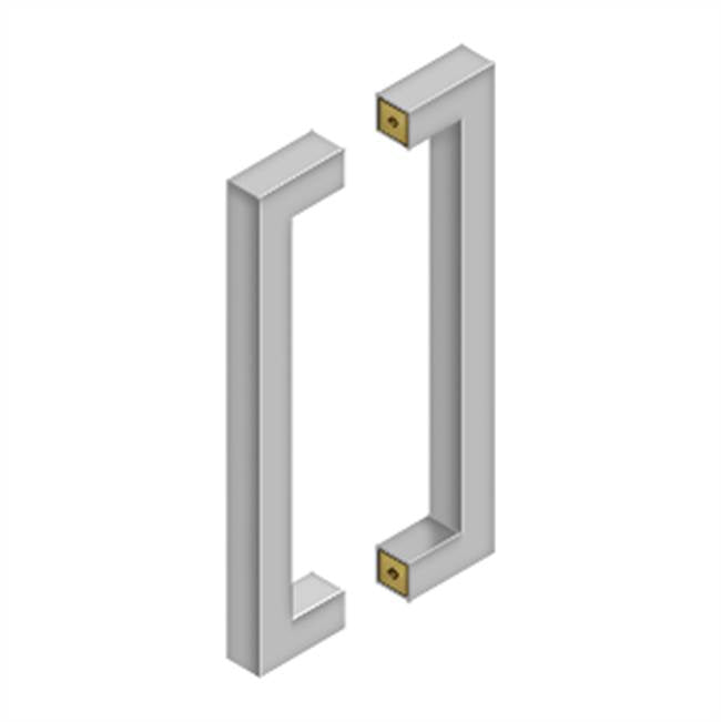 Deltana SSPBB1210U 12 Contemporary Pulls, Back-to-Back