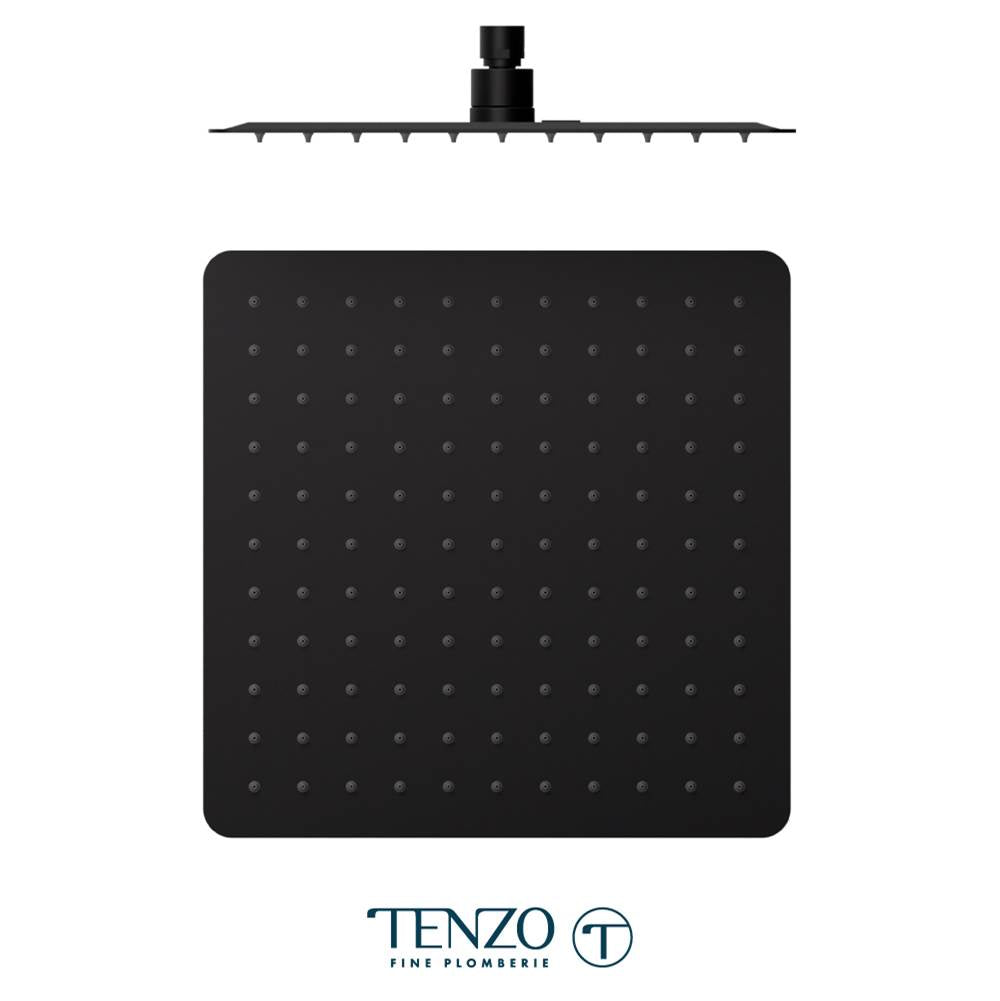 Tenzo SSTS-12-Q Shower Head Square With Round Corners 30X30CM Stainless Steel 2MM