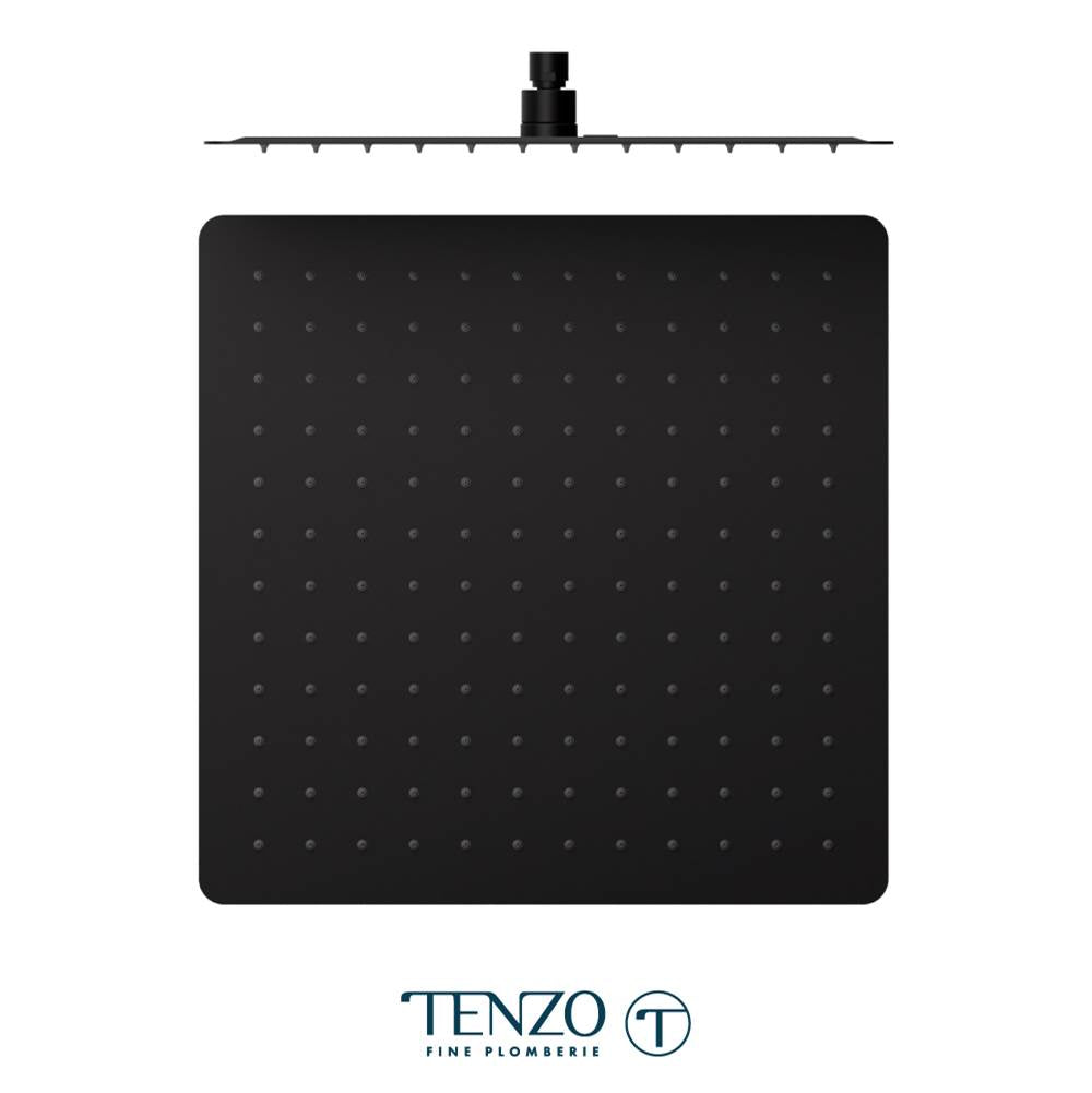 Tenzo SSTS-16-Q Shower Head Square With Round Corners 40X40CM Stainless Steel 2MM