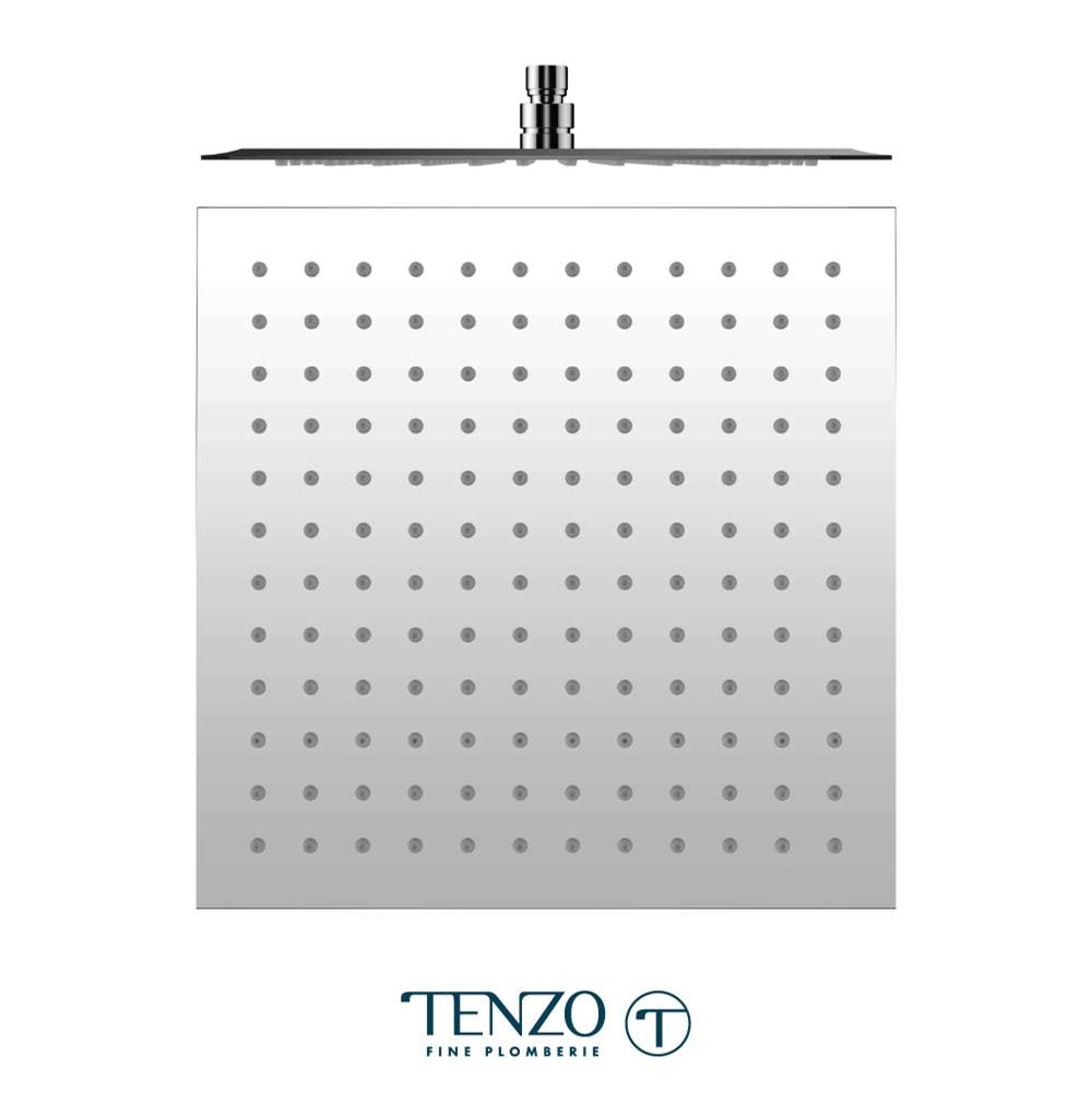 Tenzo SSTS-16-S-CR Shower Head Square 40X40CM Stainless Steel 2MM Chrome