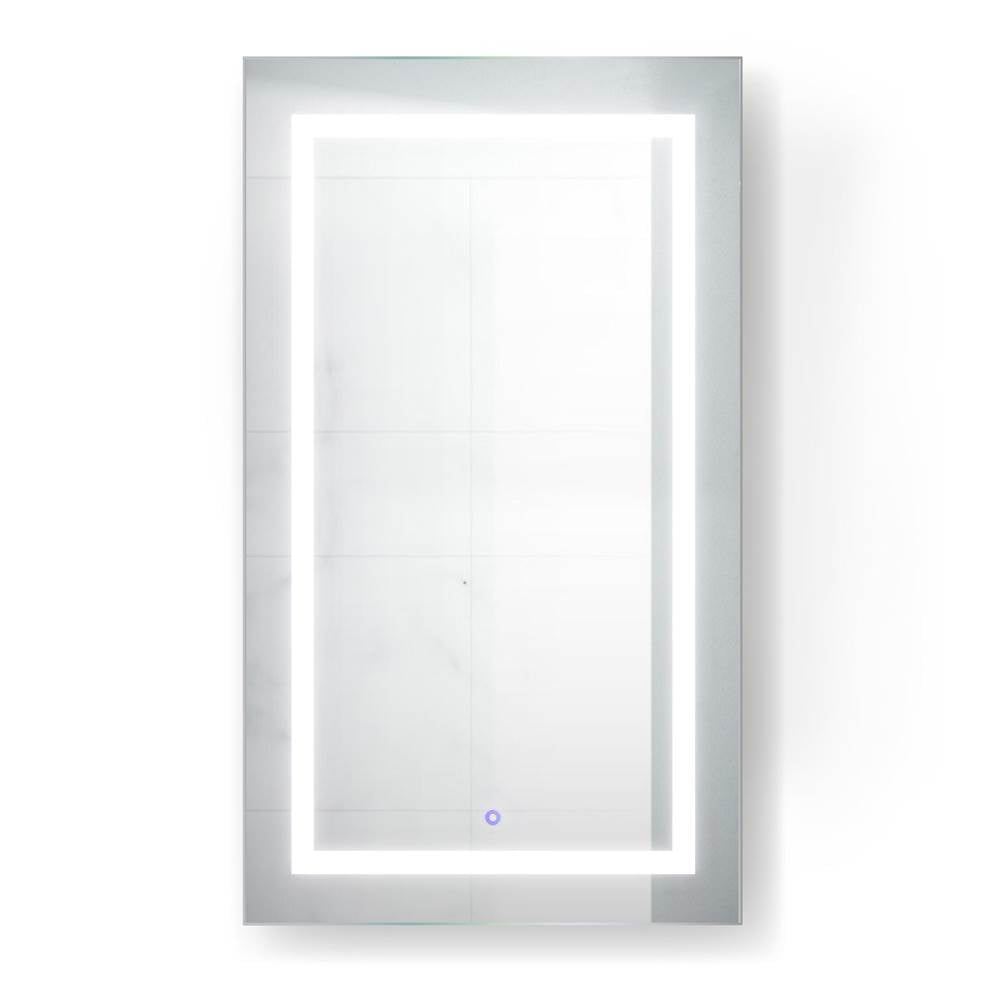 Krugg SVANGE2442L LED Medicine Cabinet 24X42 With Dimmer and Defogger