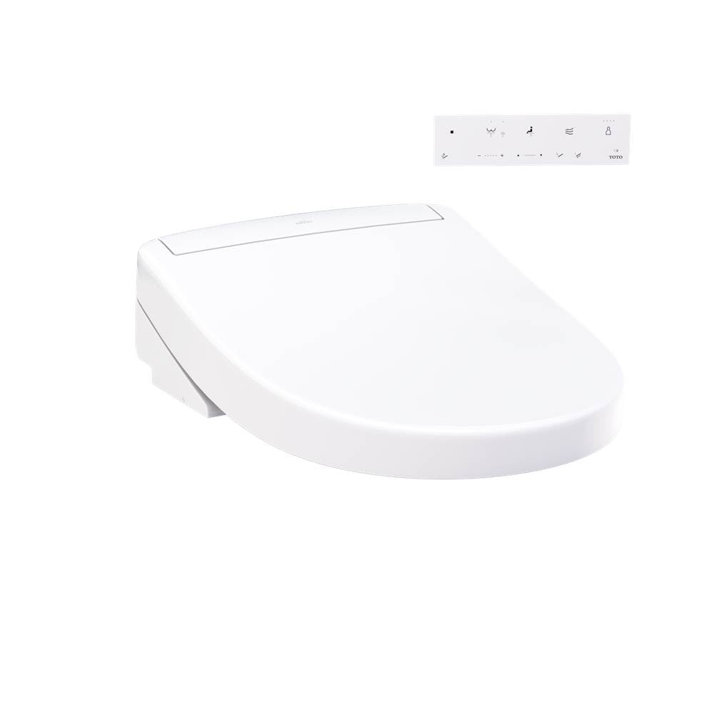 Toto SW3445#01 Washlet S5 Electronic Bidet Toilet Seat With Instantaneous Water Heating, Premist and Ewater+ Wand Cleaning, Round