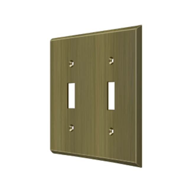Deltana SWP4761 Switch Plate, Double Standard