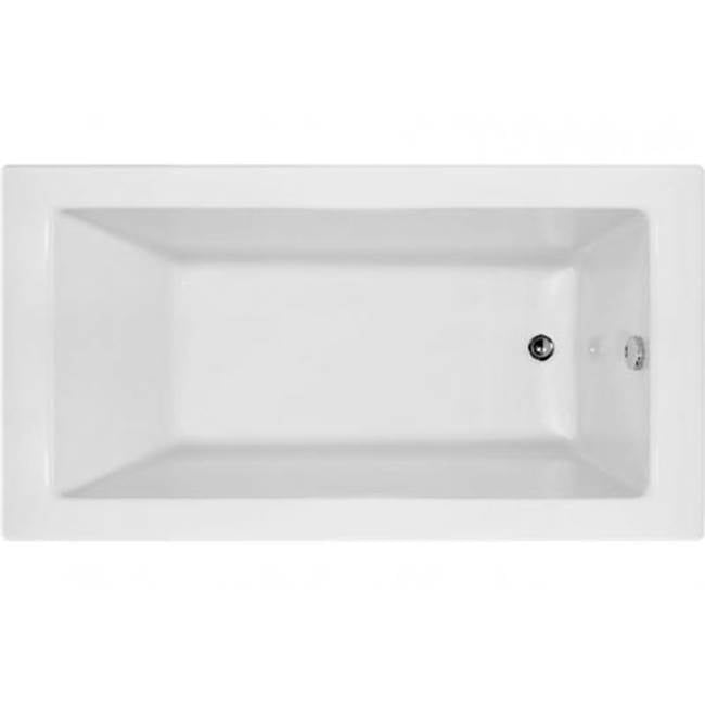 Hydro Systems SYD6030ATOS-RH Sydney 60 X 30 Acrylic Soaking Tub Shallow Depth Right Hand Tub