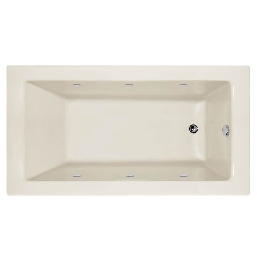Hydro Systems SYD6632ACO-RH Sydney 66 X 32 Acrylic Airbath & Whirlpool Combo System Right Hand Tub