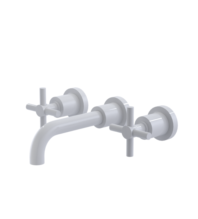 Rubinet T1GGNC Wall Mount Lav Set (Less Drain) Trim Only