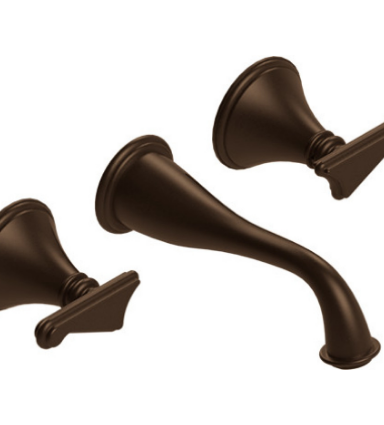 Rubinet T1GJSS Wall Mount Lav Set (Less Drain) Trim Only