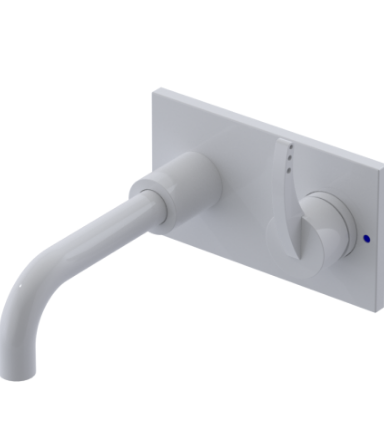 Rubinet T1JLAL Wall Mount Single Control Lav (Less Drain) Trim Only