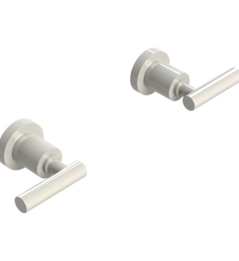 Rubinet T3AGNL Two Valve Tub Filler Trim Only