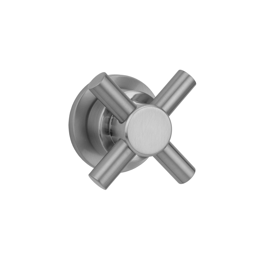 Jaclo T630-TRIM Contempo Cross With Round Escutcheon Trim For Exacto Volume Controls And Diverters - Parent