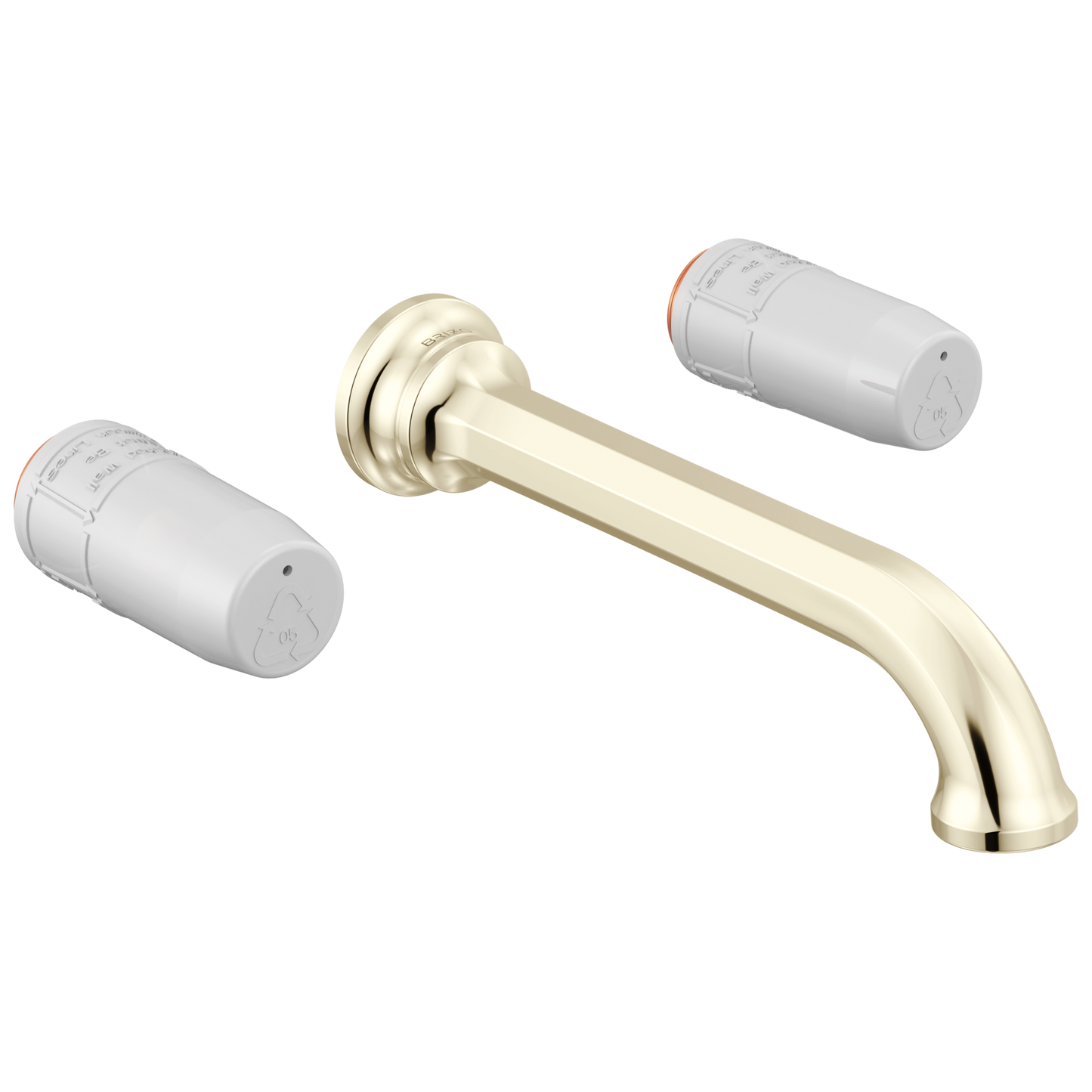 Brizo T65865LF-LHP Beauclere Two-Handle Wall Mount Lavatory Faucet - Less Handles 1.2 GPM