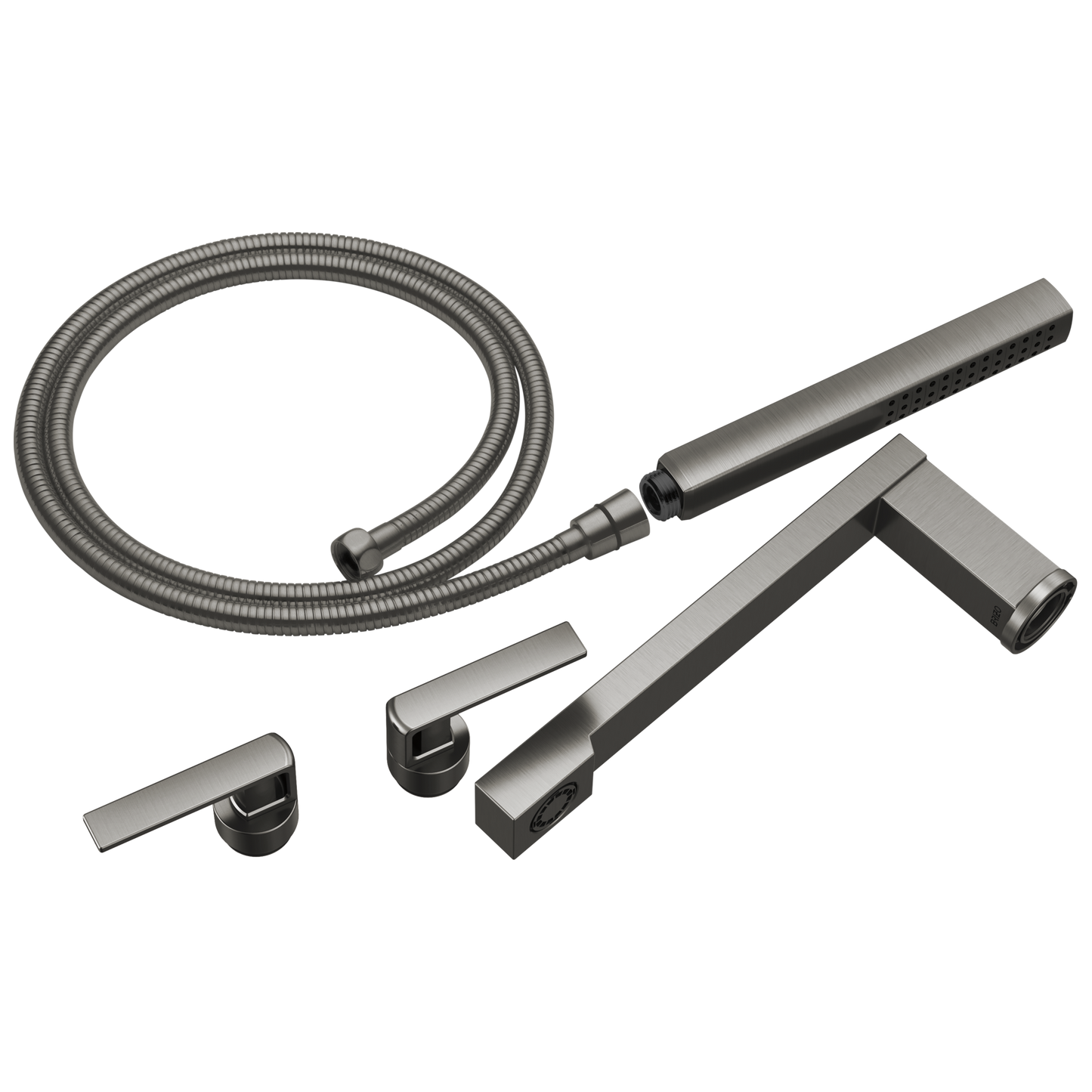 Brizo T70399 Frank Lloyd Wright Two-Handle Tub Filler Trim Kit with Gap Lever Handles