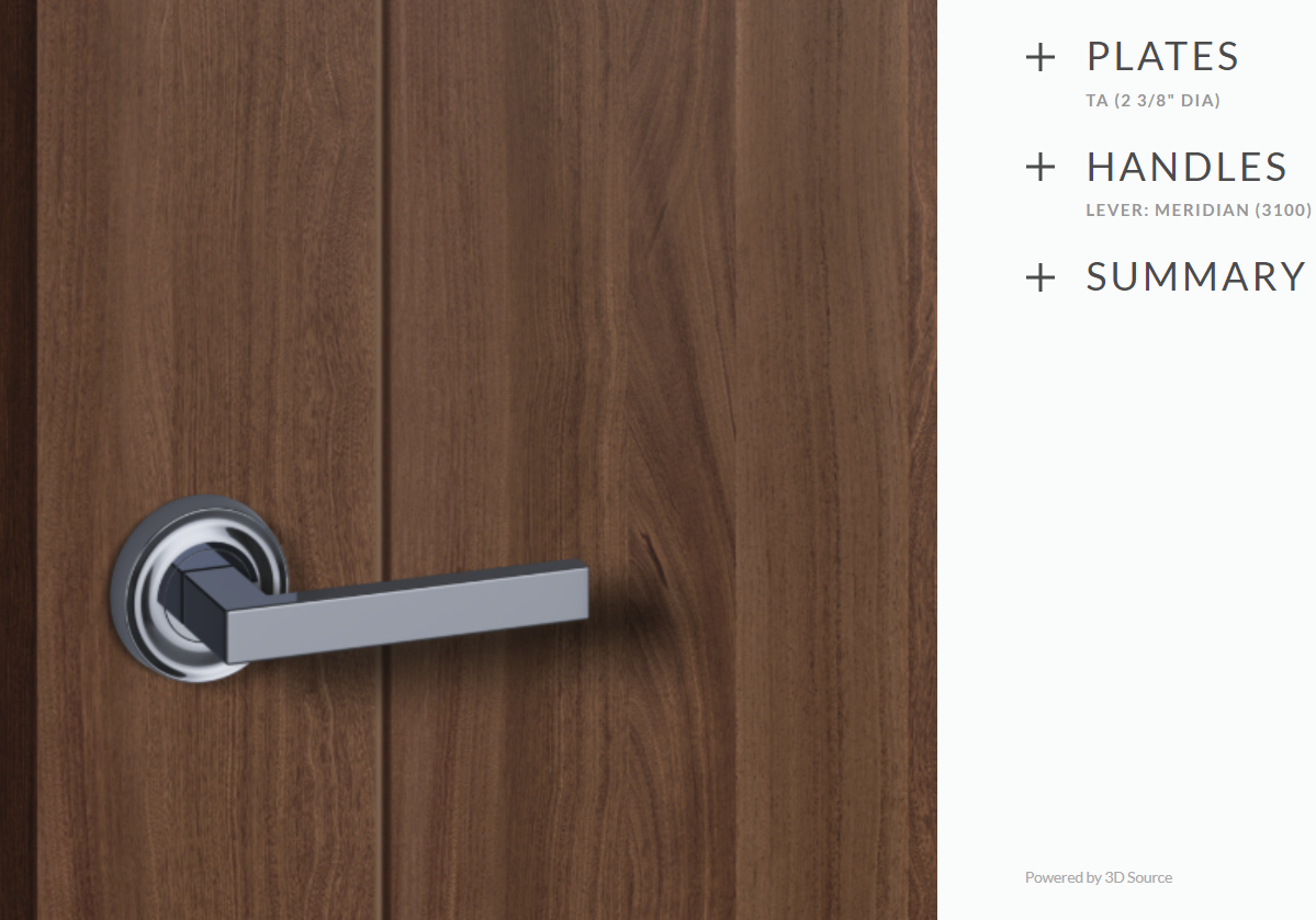 Ashley Norton TA.3100.20.4-238 Meridian Privacy - Satin Nickel