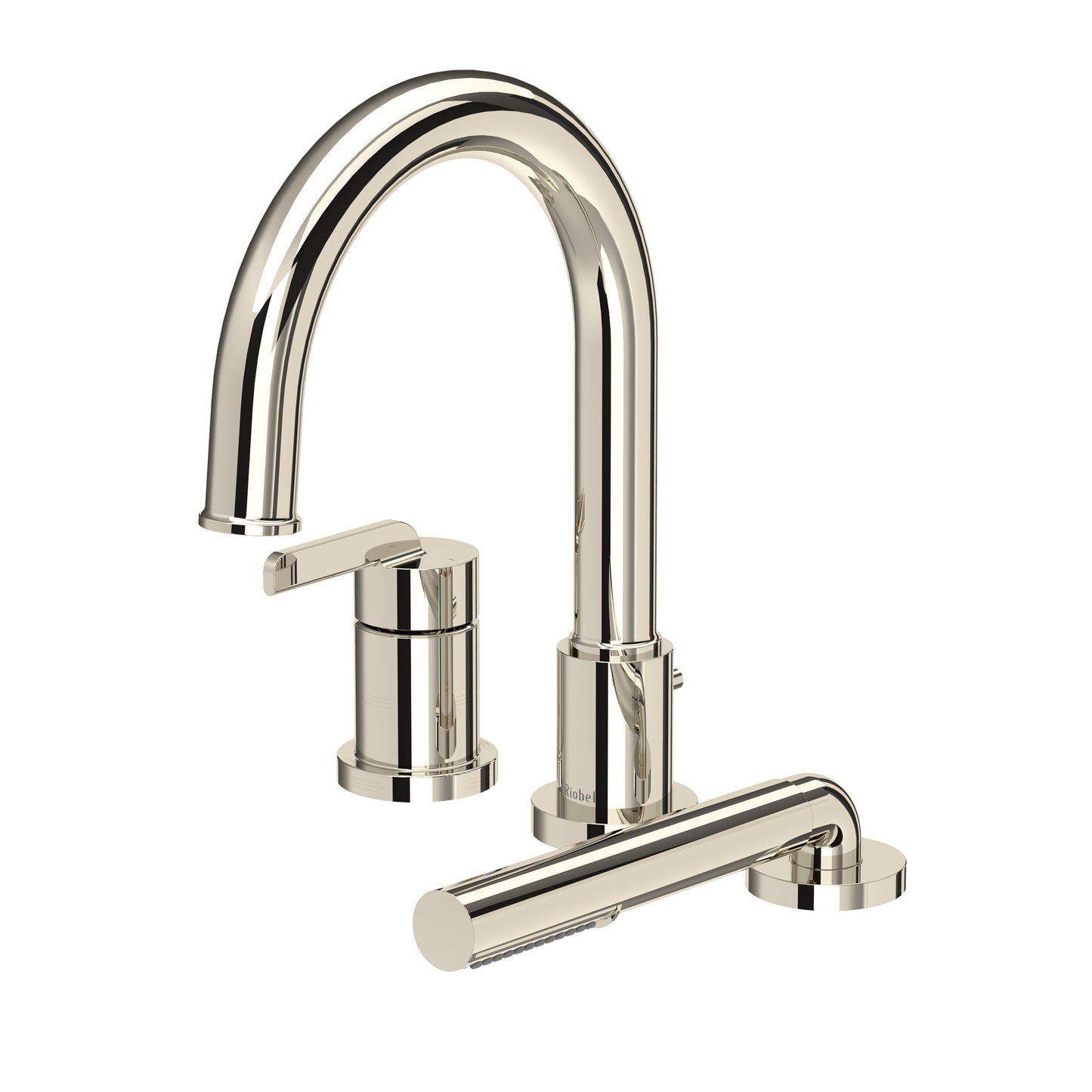 Riobel TAU10 Authentica 3-Hole Deck Mount Tub Filler Trim