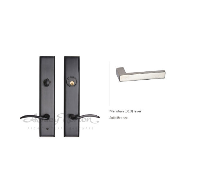 Ashley Norton TC/BZ.SQLES.310.50.L-238 Meridian Entry - Distressed Black