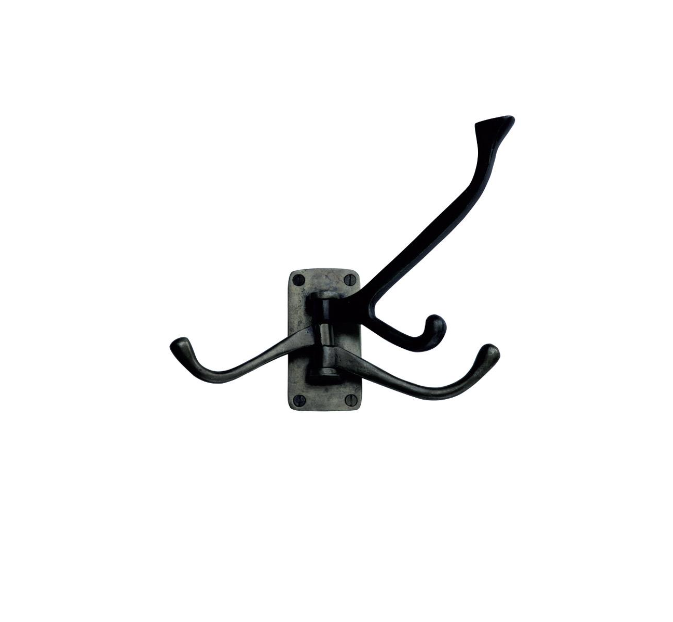 Ashley Norton TC.397 Triple Hook - Distressed Black