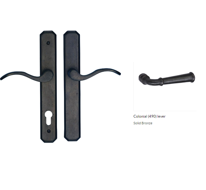 Ashley Norton TC.AGLES.490.50.L-234 Colonial Entry - Distressed Black