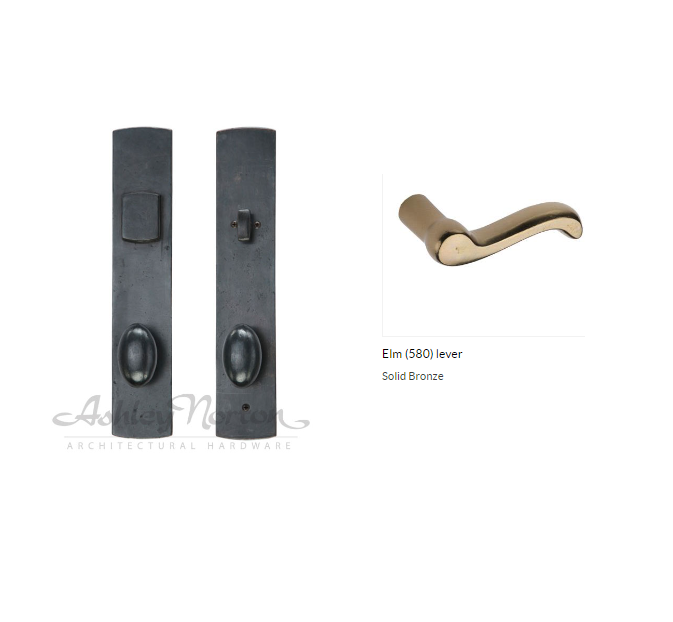 Ashley Norton TC.CVLES.580.50.R-234 Elm Entry - Distressed Black