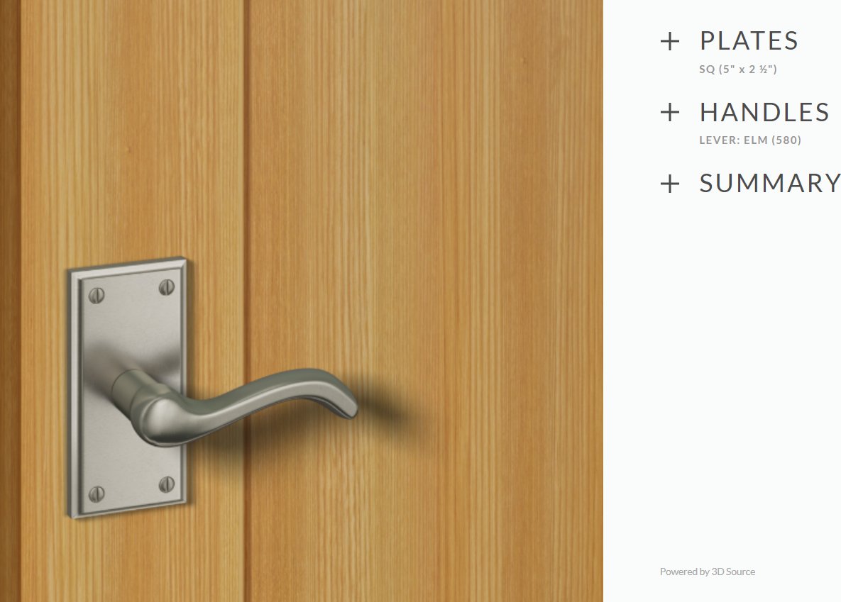 Ashley Norton TC.SQ.580.36.R Elm Gate Latch - Distressed Black