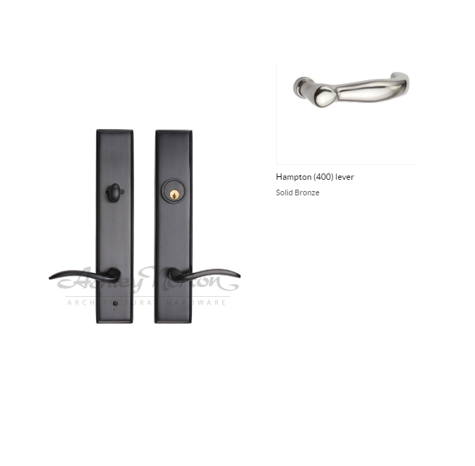 Ashley Norton TC.SQLES.400.50.R-234 Hampton Entry - Distressed Black