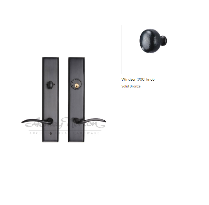 Ashley Norton TC.SQLES.900.50-238 Windsor Entry - Distressed Black