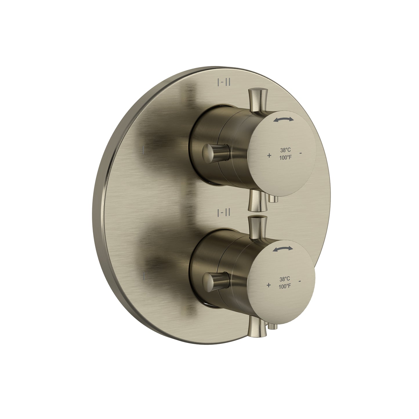 Riobel TEDTM46 Edge 3/4" Therm & Pressure Balance Trim With 6 Functions - Parent