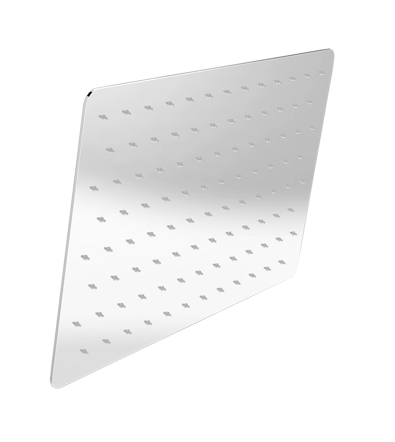 BARiL TET-2012-01-CC-175 Rectangular 20" X 12" Anti-Limestone Shower Head - Chrome