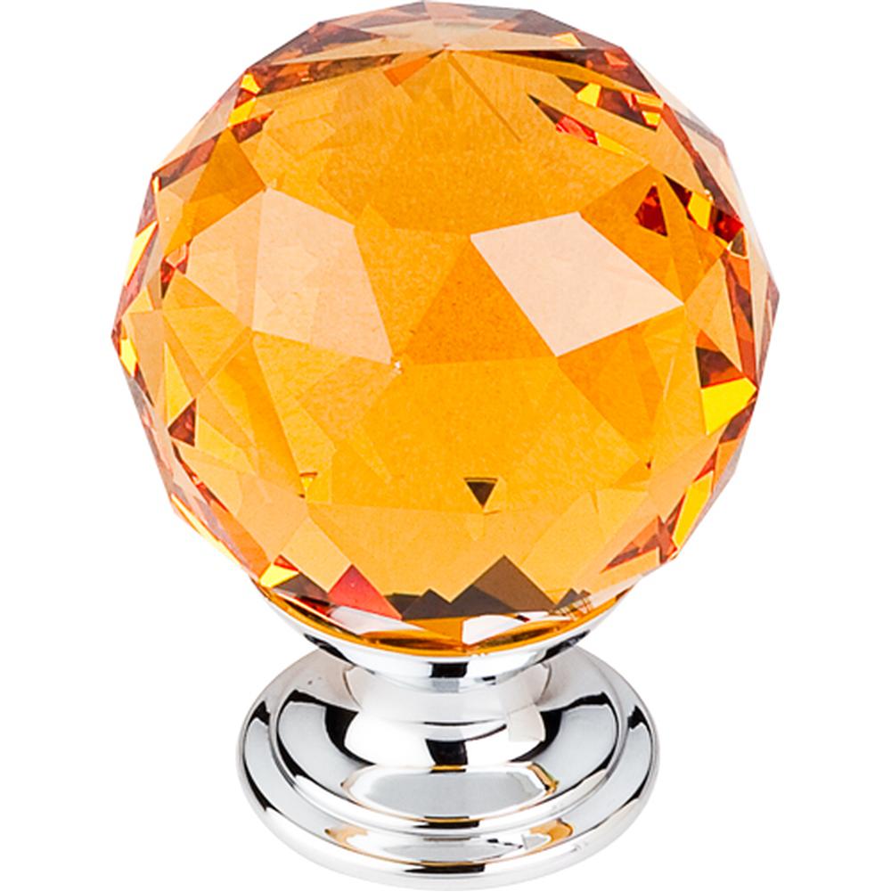 Top Knobs Amber Crystal Knob Base