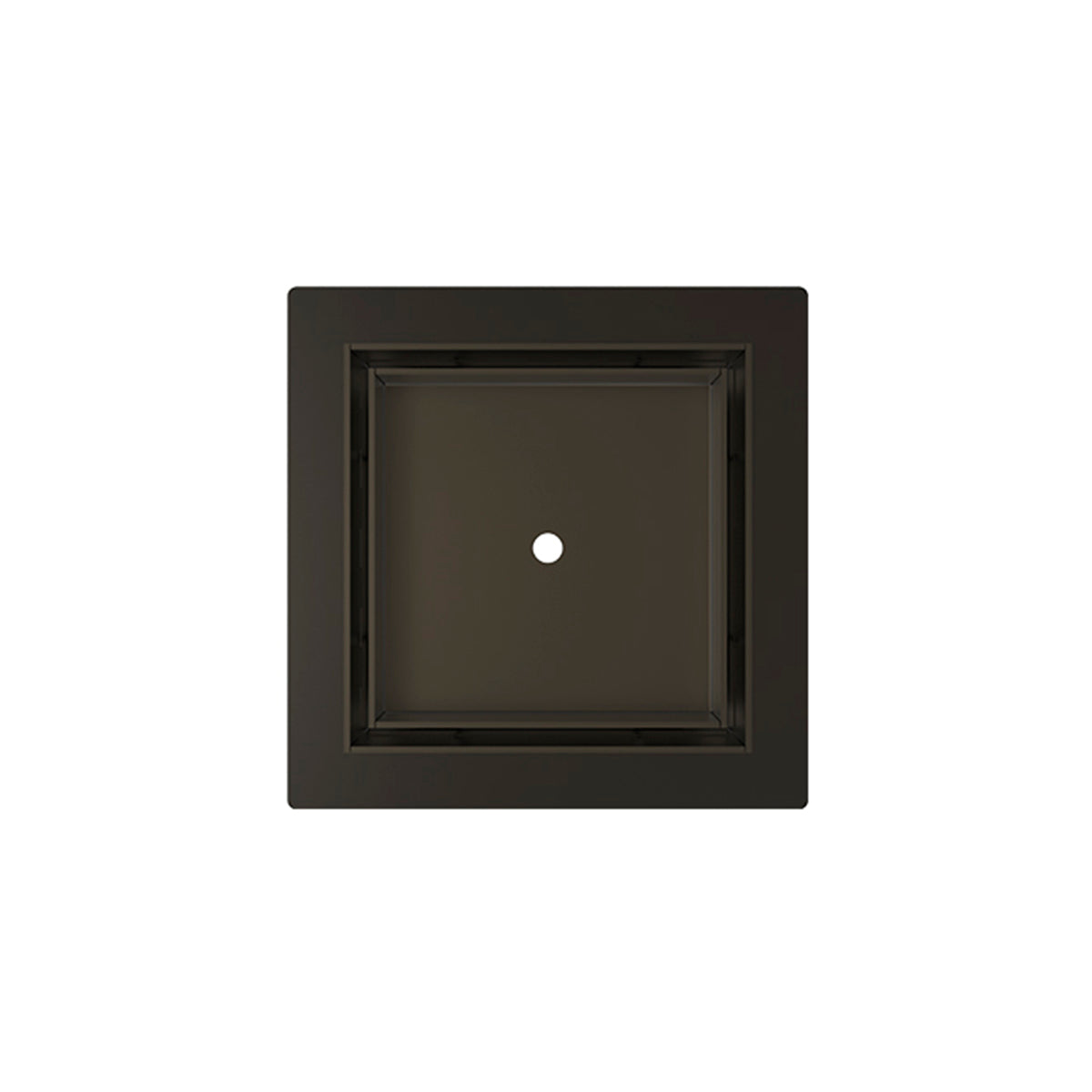 Infinity Drain TLF 5 5� x 5� Flanged Tile Drain Strainer for 3/8" tile with 2� Throat