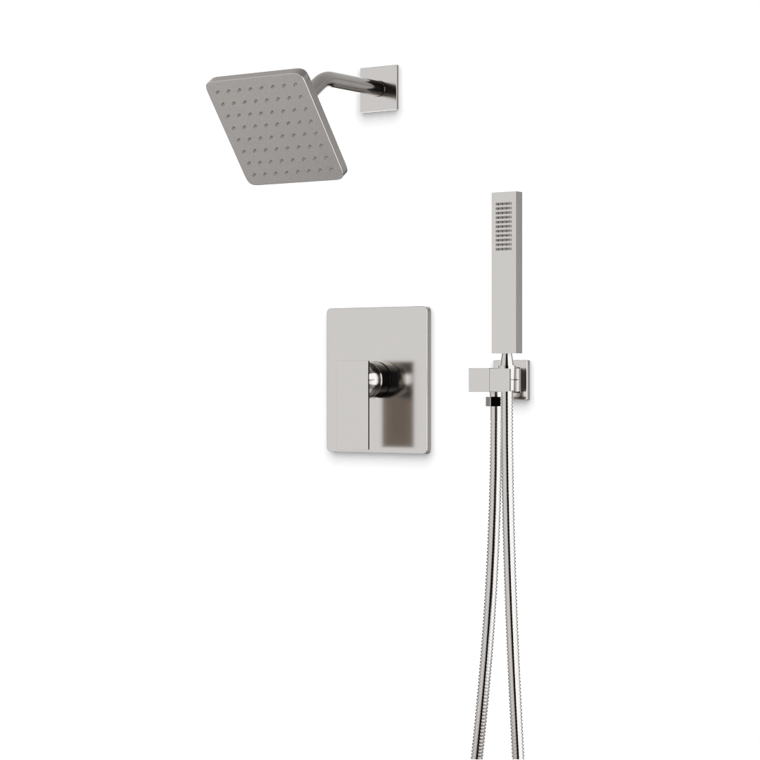 Artos TS275 Edge 2-Way Pressure Balance Shower Trim Kit with Hand Shower