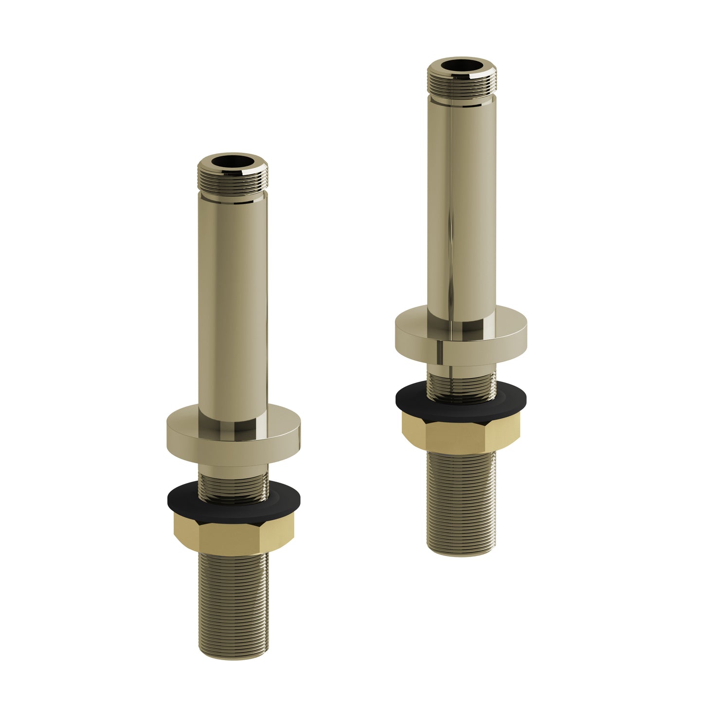Riobel TU04PN 4" Deck Mount Riser Pair