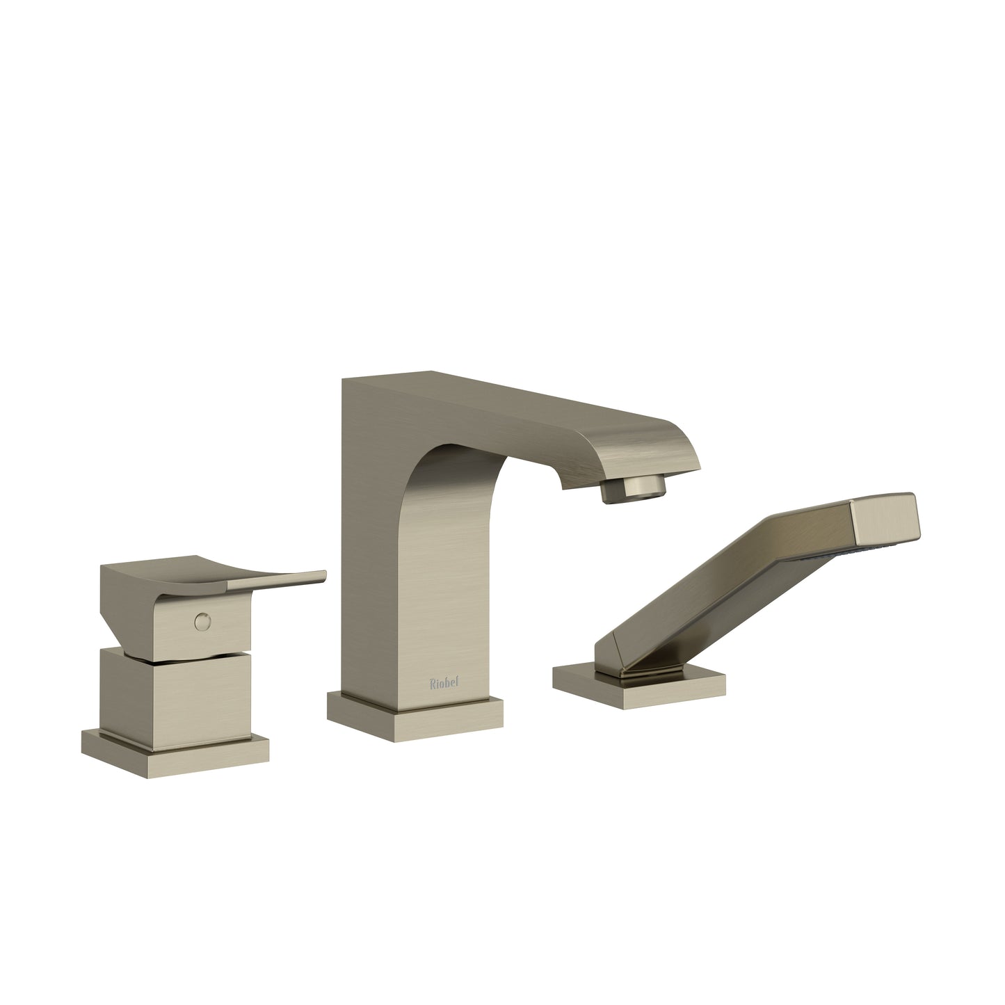 Riobel TZO10 Zendo 3-Hole Deck Mount Tub Filler Trim