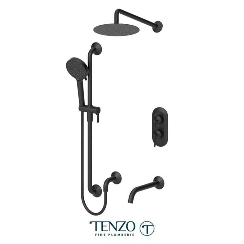 Tenzo PALPB33-501115 Shower Kit, T-Box 3 Functions Pressure Balance