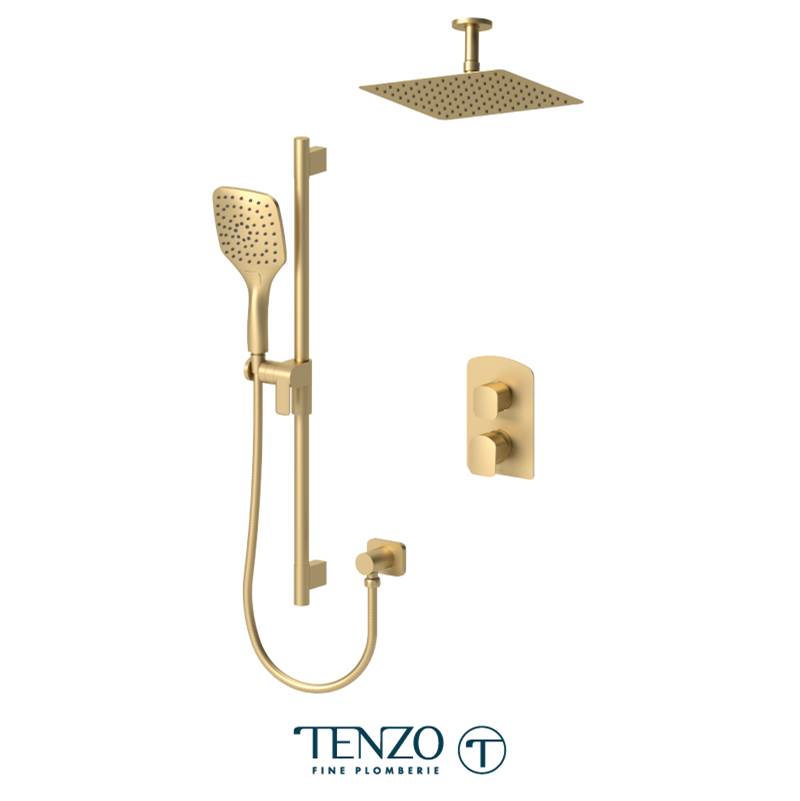 Tenzo F-ALYPB32-21131 Trim For Alyss T-Box Kit 2 Functions Pressure Balance