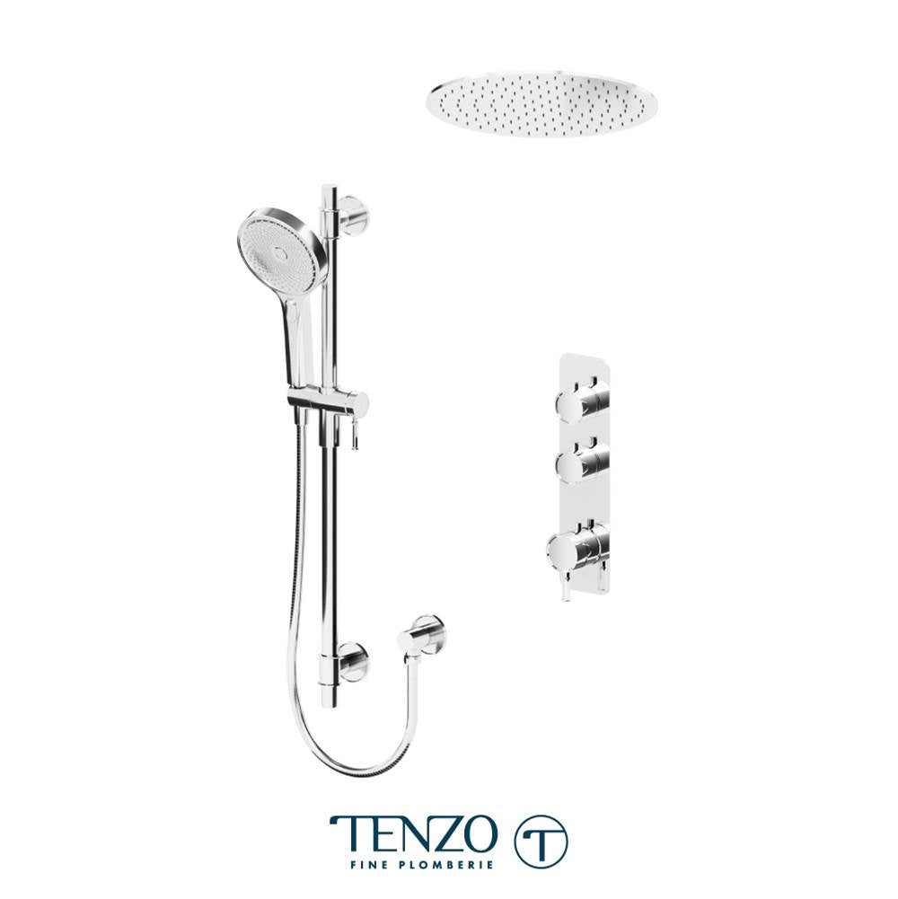 Tenzo F-ALYT42-23166-CR Trim For Alyss Extenza Kit 2 Functions Thermo Chrome Finish