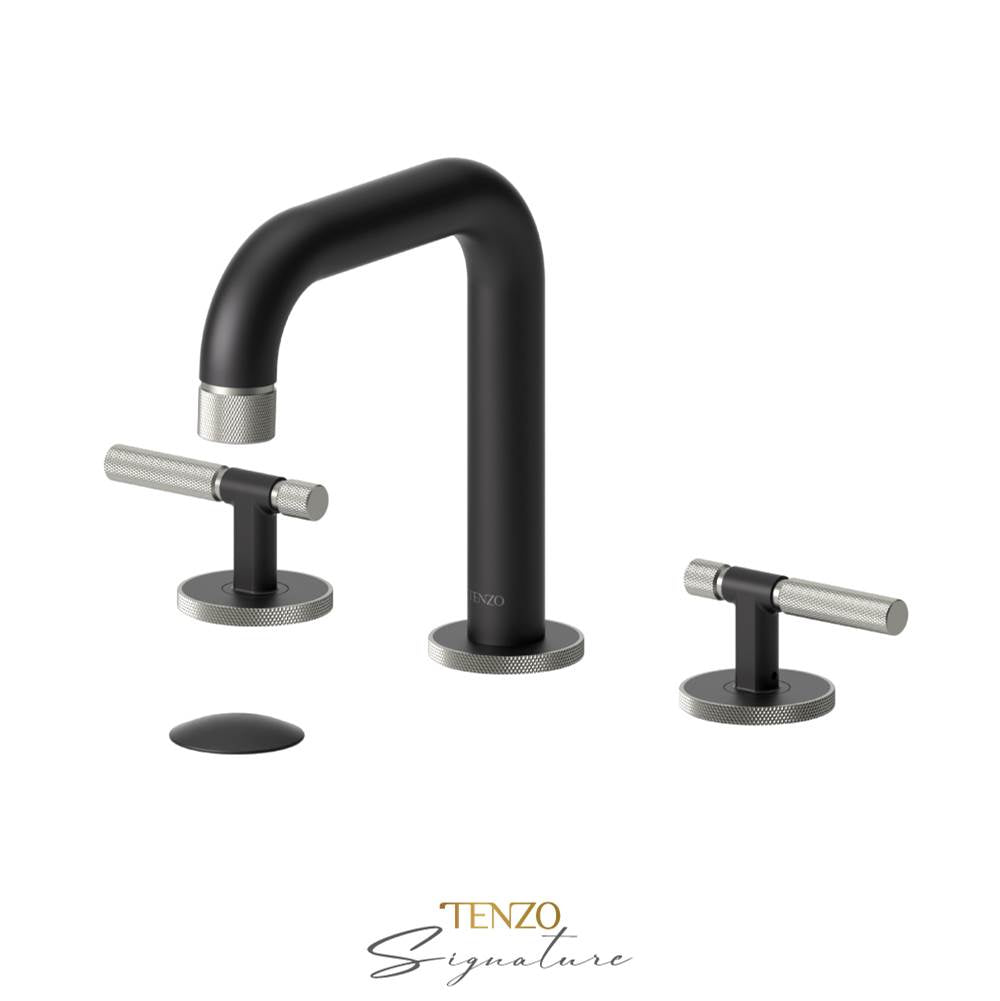 Tenzo BE13-F-W 8" Lavatory Faucet With Drain Bellacio-F