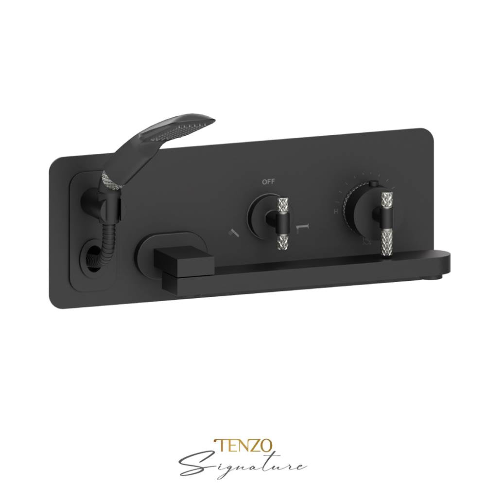 Tenzo F-BET74-C Trim For Wall Mount Tub Faucet With Swivel Spout Bellacio-C