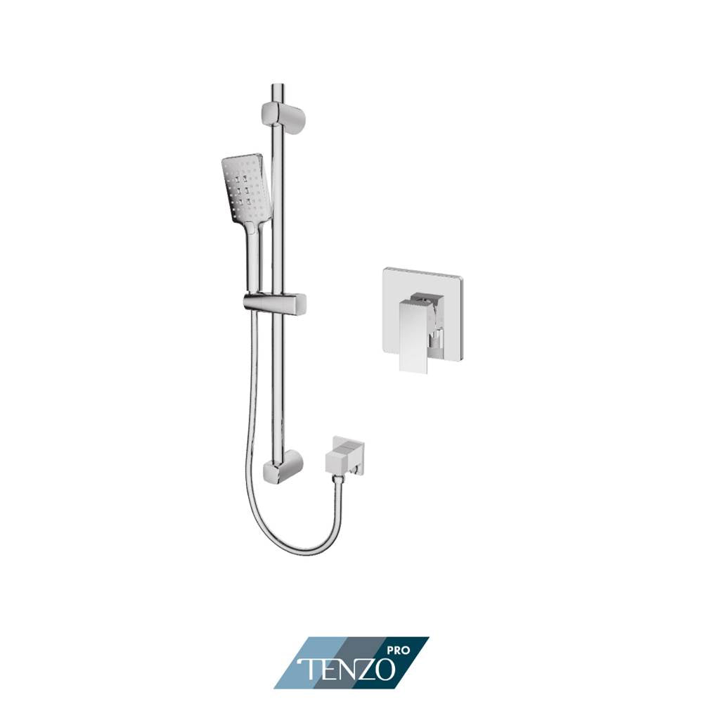 Tenzo KAPB21-1100-CR Kalissa Tenzo Pro Kit 1 Function Pressure Balance Chrome Finish