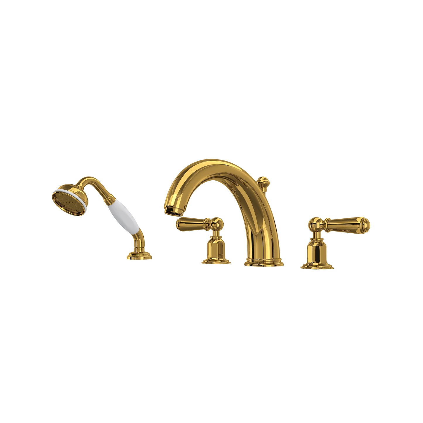 Perrin & Rowe U.3248 Edwardian 4-Hole Deck Mount Tub Filler