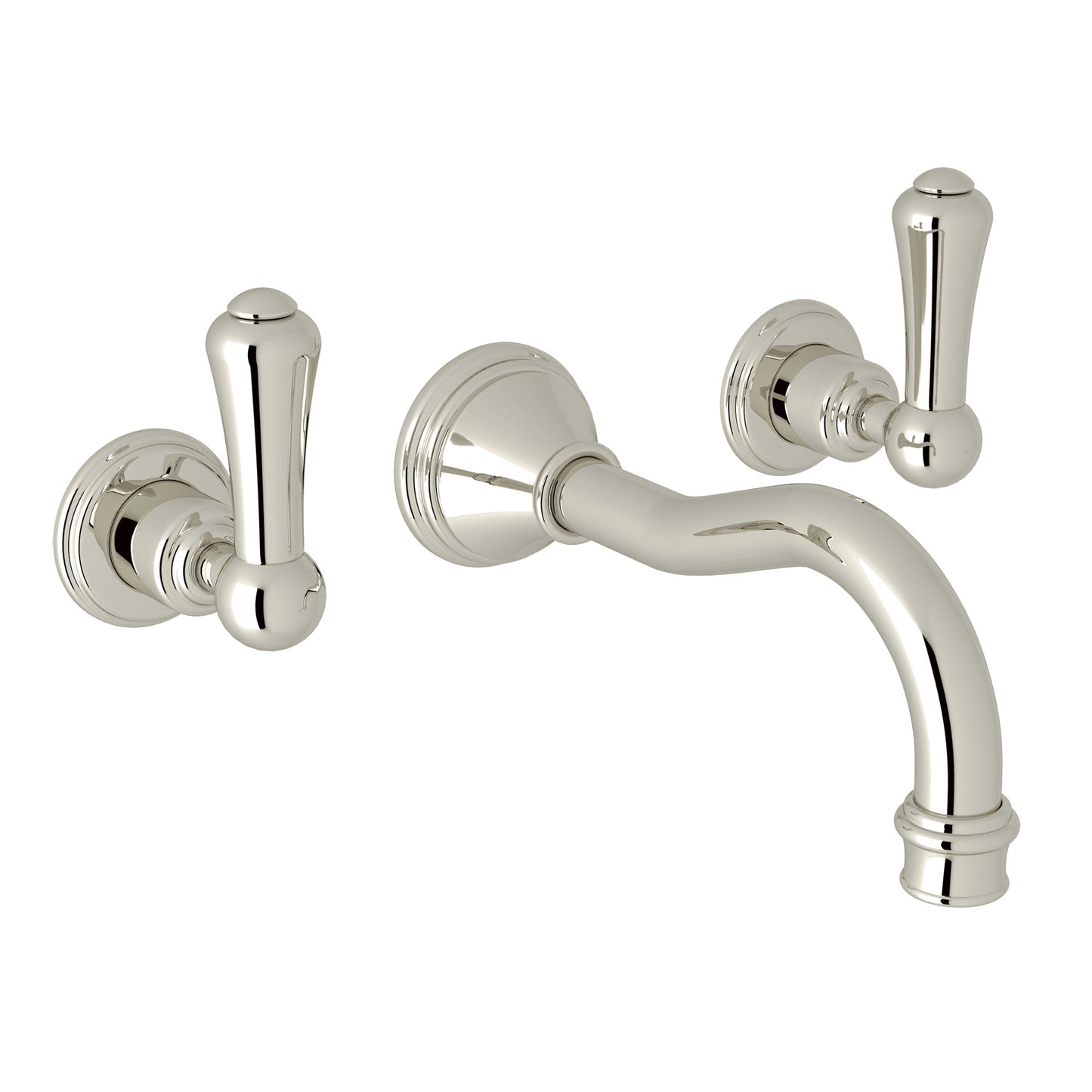 Perrin & Rowe U.3793 Georgian Era Wall Mount Lavatory Faucet Trim