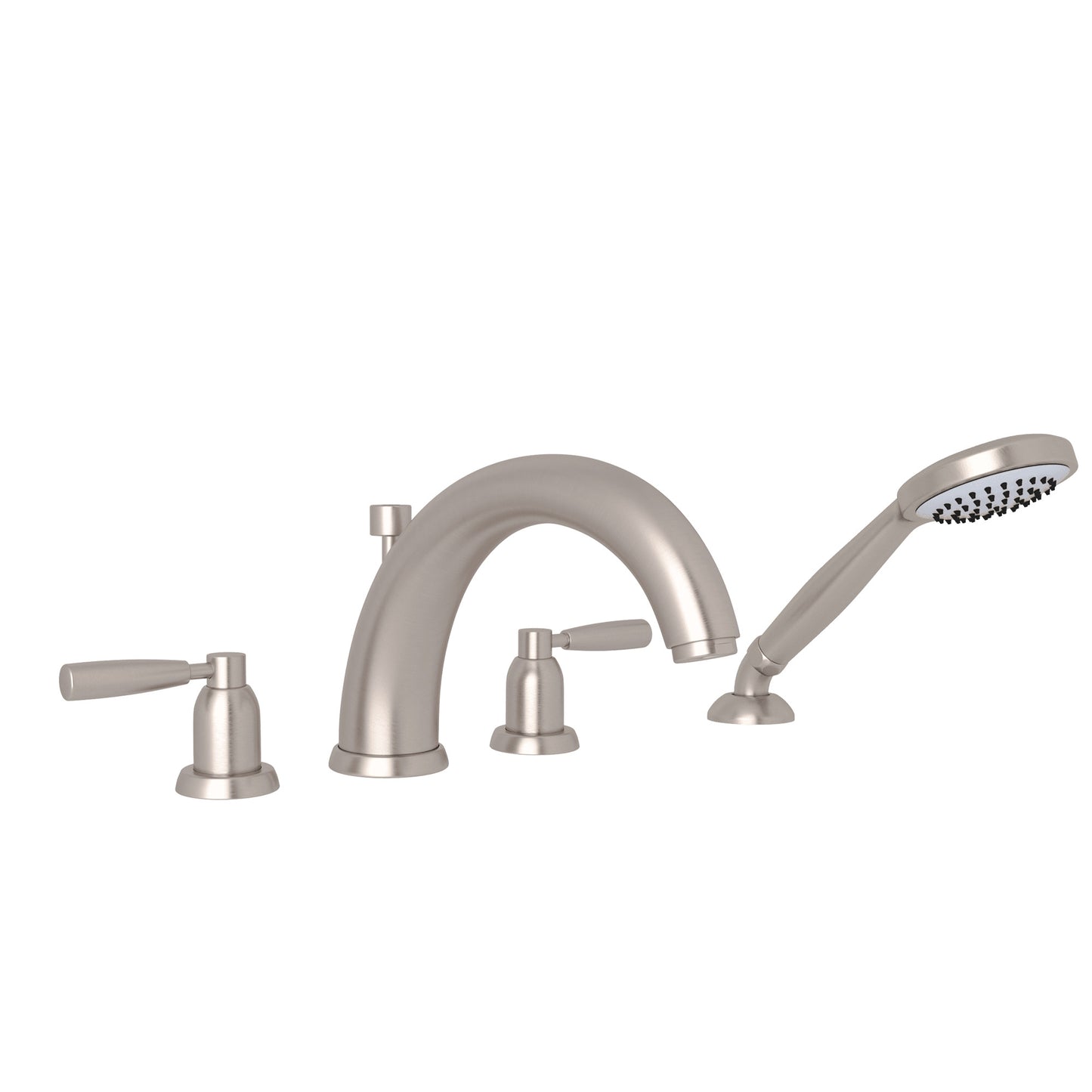 Perrin & Rowe U.3848 Holborn 4-Hole Deck Mount Tub Filler With U-Spout