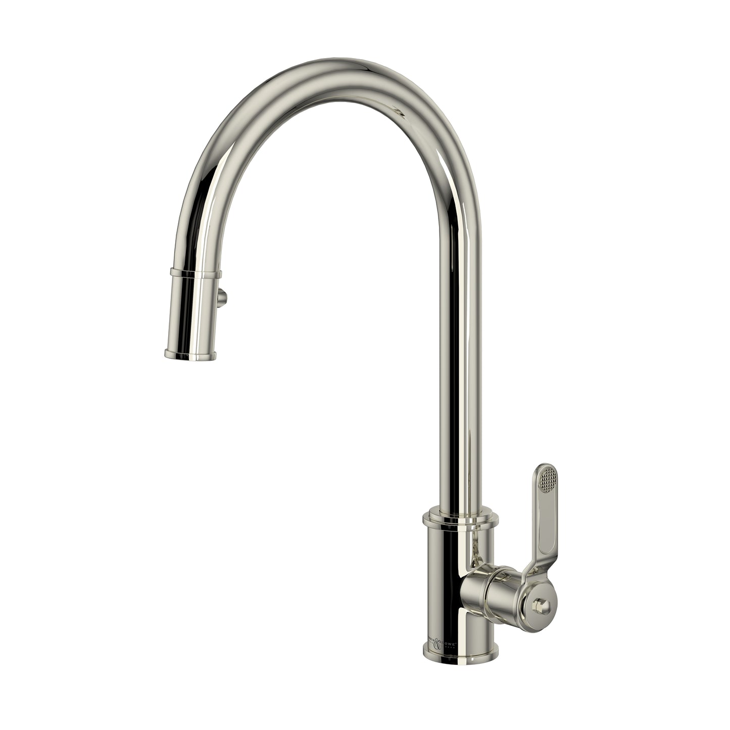 Perrin & Rowe U.4544 Armstrong Pull-Down Kitchen Faucet With C-Spout