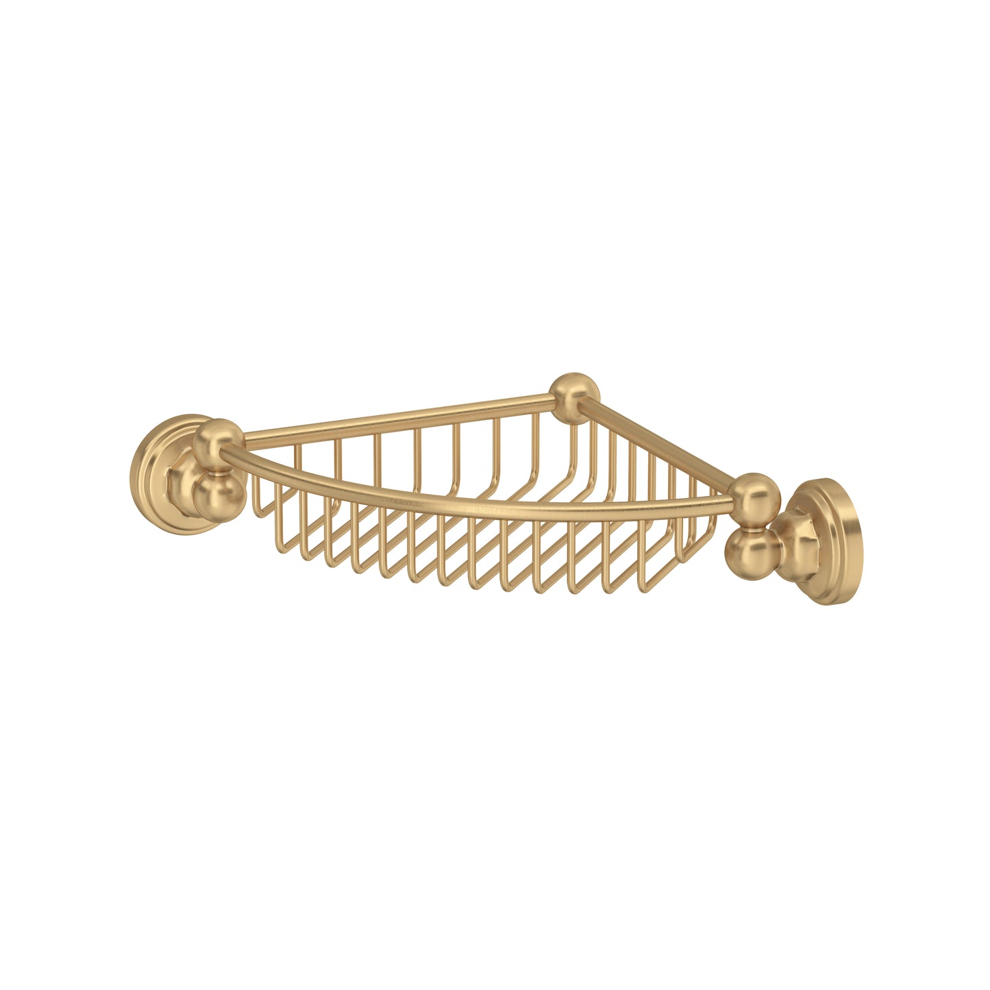 Perrin & Rowe U.6916 Edwardian Wall Mount Corner Basket