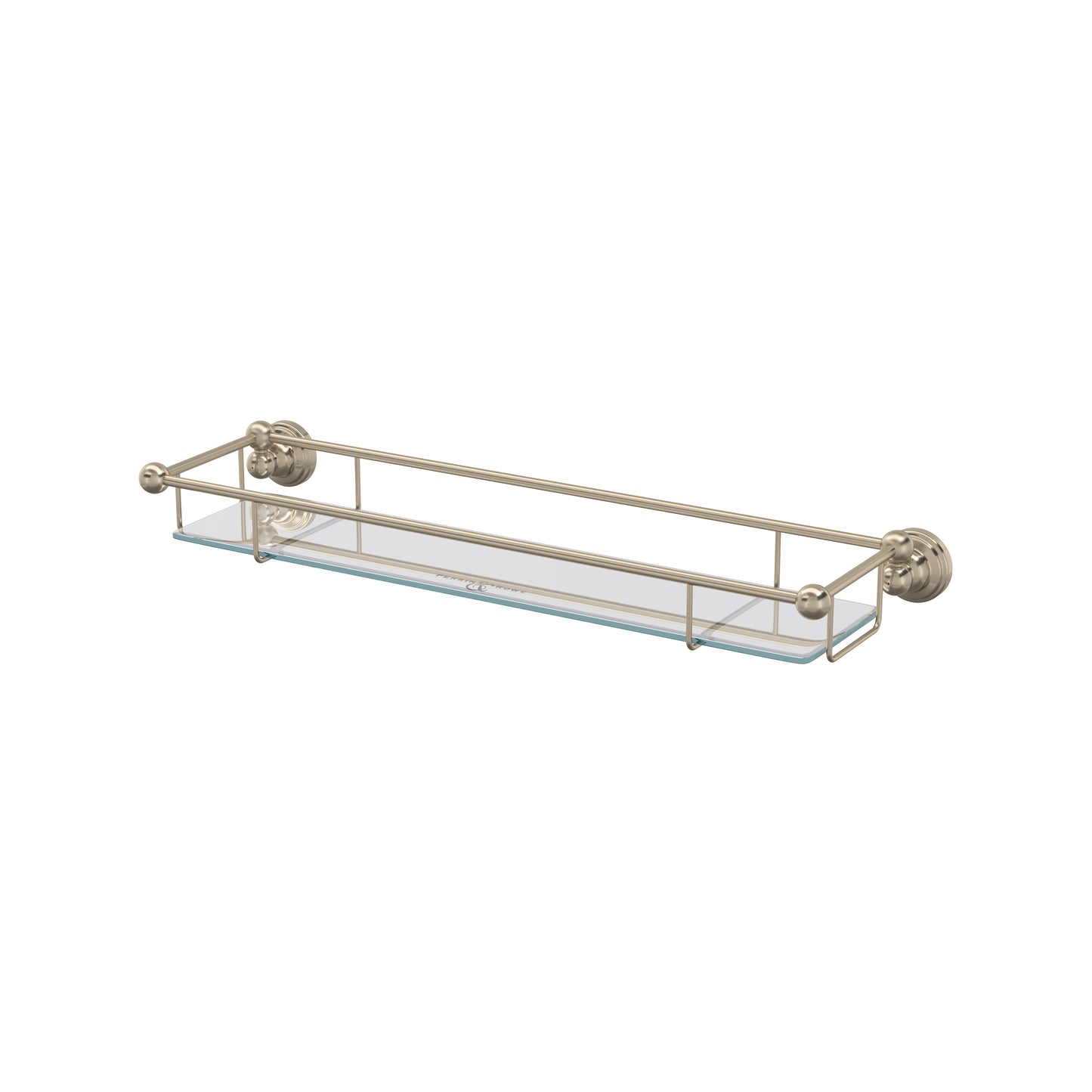 Perrin & Rowe U.6953 Edwardian Wall Mount Tempered Glass Vanity Shelf